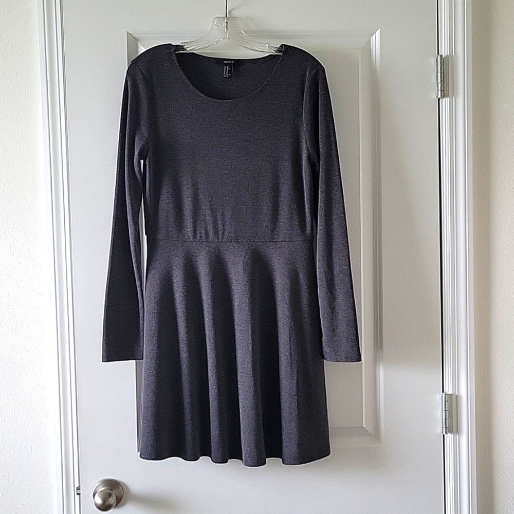 Forever 21 gray dress XL